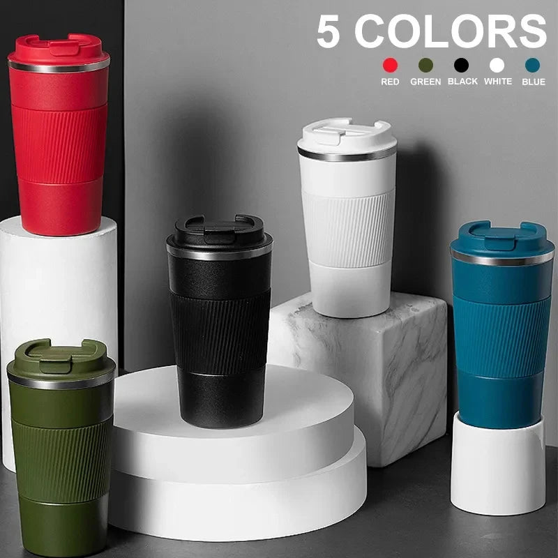 380/510ML Stainless Steel Thermal Mug Thermo for Coffee Water Bottle Leakproof