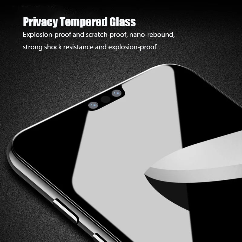 Anti spy screen protector for iPhone 16 15 14 pro privacy tempered glass for iphone 15 14 13 12 11 pro max iphone14 iphone13 iphone16 iphone 16 pro iphone 14pro