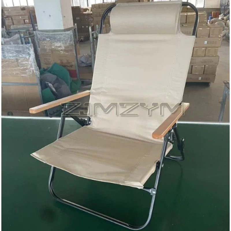 5 Gear Adjustable Folding Chair Garden Furniture Outdoor Tourist Chair Lightweight Beach Camping Lounge Sunbed Fishing Chair