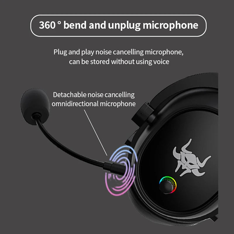 Headphones High-end 2.4G Wireless Overhead Sports Headphones with Bluetooth White Gaming Headset with Microphone Noise Canceling