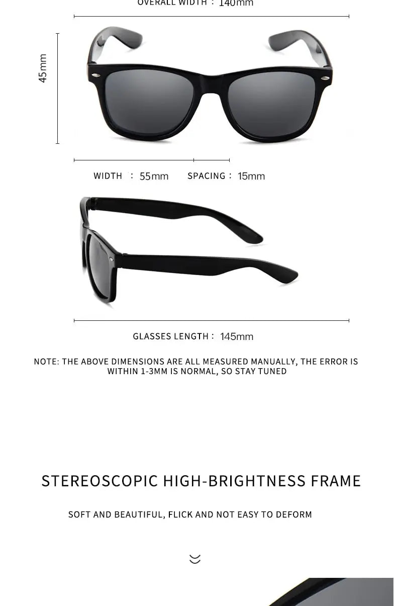 Sunglasses Classic Style Unisex