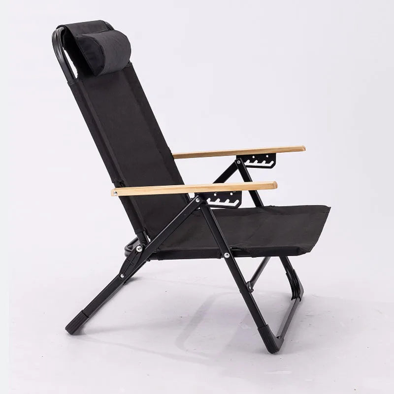 5 Gear Adjustable Folding Chair Garden Furniture Outdoor Tourist Chair Lightweight Beach Camping Lounge Sunbed Fishing Chair