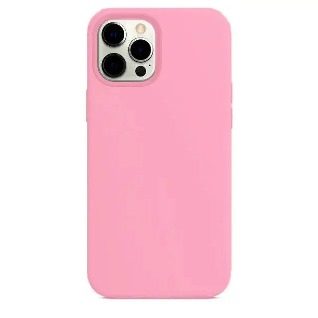 Luxury Original Liquid Silicone Case For iPhone 13 14 15 16 Pro Max phone Cases For iPhone 11 12 14 15 16 Plus Full Logo Cover