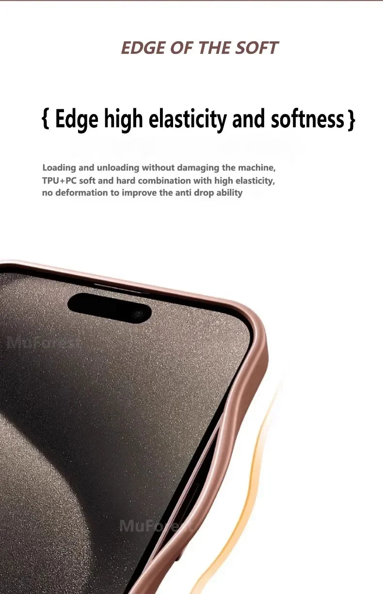 Transparent Magnetic Hard Cover Acrylic Wireless Charge Phone Case For iPhone 16 15 14 13 12 11 Pro Max Plus