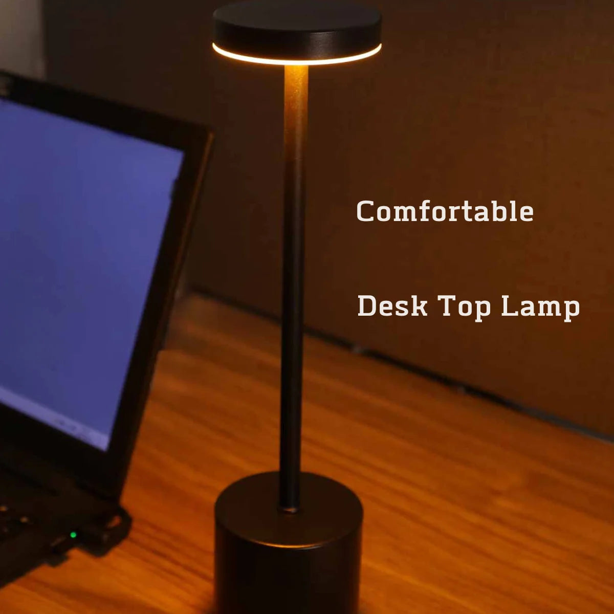 Rechargeable LED Touch Sensor Table Lamp 3 Colors