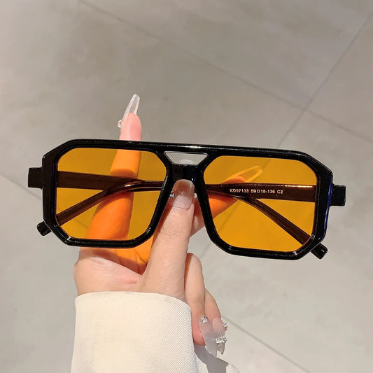 Shades Retro Oversize Gradient Sunglasses