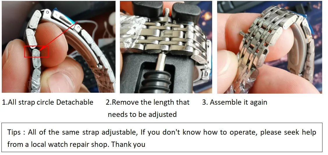 Stainless Steel Strap Watch Women Luxury Gift Quartz