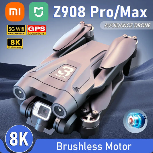 XIAOMI Mijia Z908 Pro /MAX 8K Drone ESC Professional 4K Dron Optical Flow Localization 3sided Obstacle Avoidance Quadcopter Toys