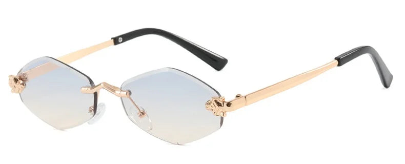 Fashion Small Polygonal Sunglasses for Women Luxury