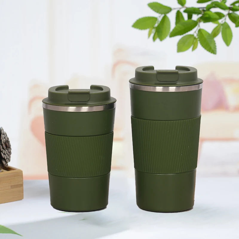 380/510ML Stainless Steel Thermal Mug Thermo for Coffee Water Bottle Leakproof