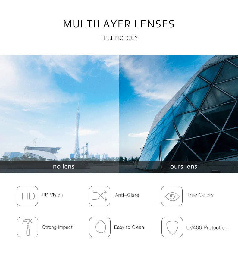 New Sunglasses For Men Luxury Fashion Glasses Sunscreen  Square Sunglasses Women Trendy Vintage