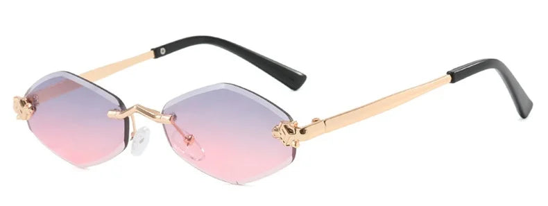 Fashion Small Polygonal Sunglasses for Women Luxury