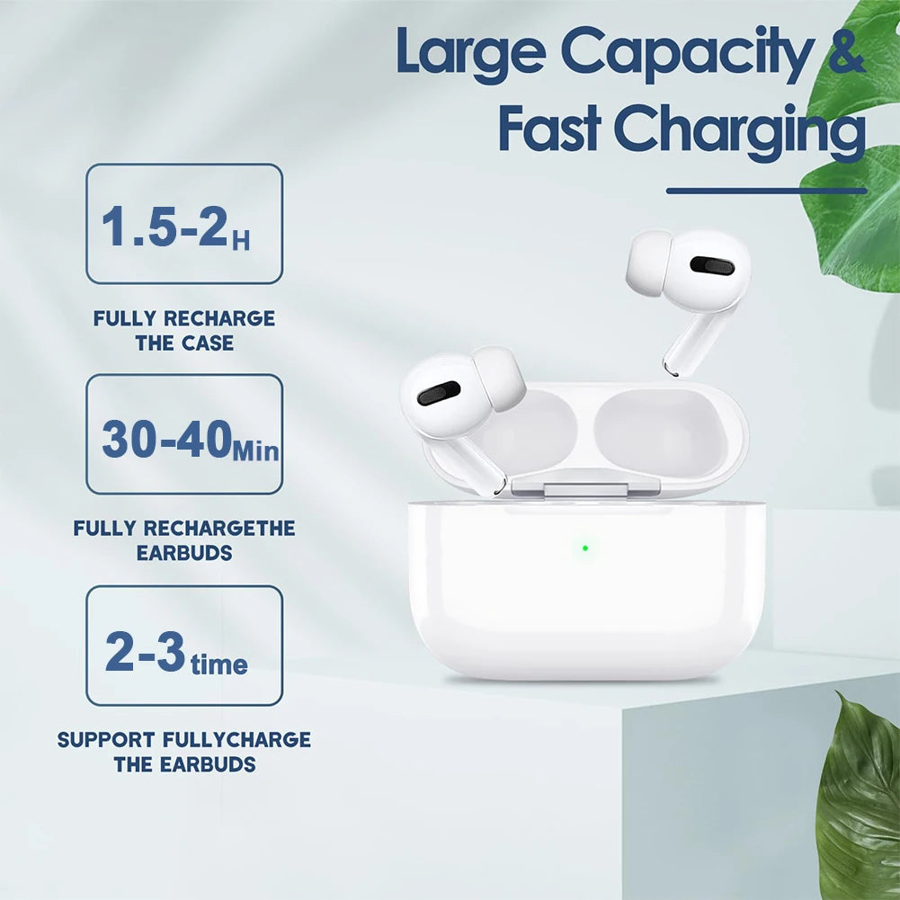 EarPods Pro-Charging Case For IOS/Type-C Port Charger Case with Bluetooth-Compatible Pairing Sync Button