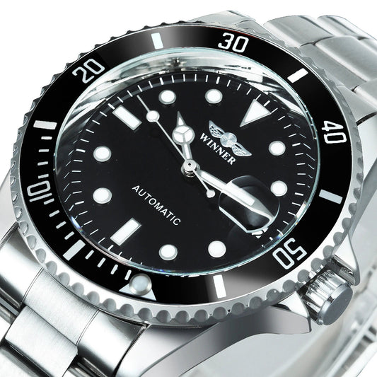 Classic Mechanical Watches Luxury  Business Automatic Watch for Men