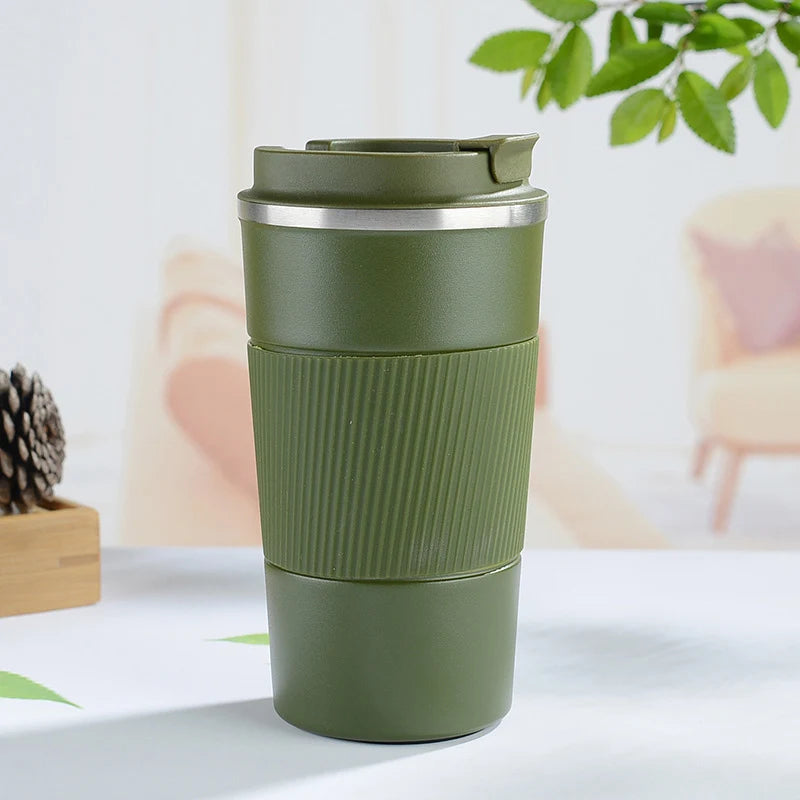 380/510ML Stainless Steel Thermal Mug Thermo for Coffee Water Bottle Leakproof