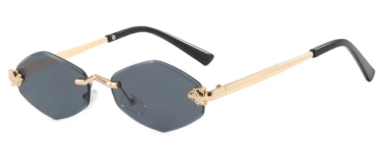 Fashion Small Polygonal Sunglasses for Women Luxury
